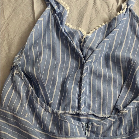 Fiali Striped Halter Dress with Open Back - Picture 5 of 6